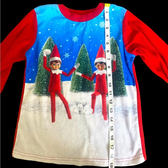 Elf On The Shelf 2 Piece Christmas Pajama Set Size Kids Small | Boys Pajamas - Picture 10 of 15